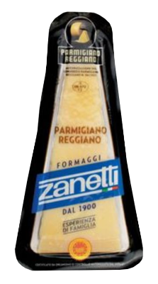 Cheese Parmesan Reggiano Block 200g ZANETTI