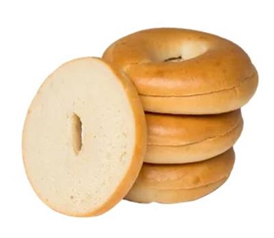 Bagel Plain Sliced 6pk Frozen COTTAGE LANE