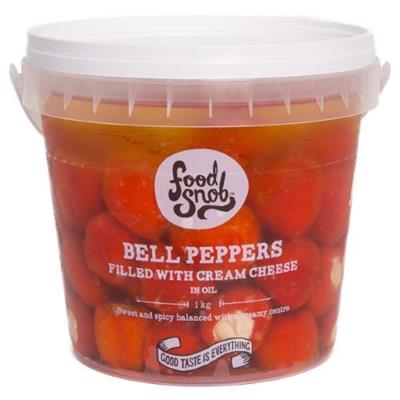 Pepper Bell with Cream Cheese 1kg FOODSNOB